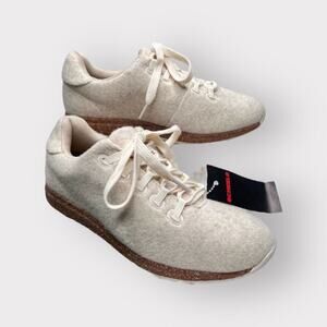 Madden Girl NEW Womens Catch Oat Felted Sneakers sz 7 M Neutral Comfort Shoes